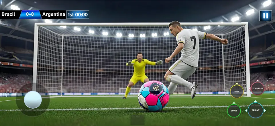 Скриншот Seven Shots To Glory Football на iPhone 2