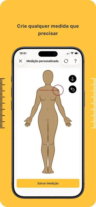Alfaiate Medidas do Corpo - DM screenshot 6 of 8