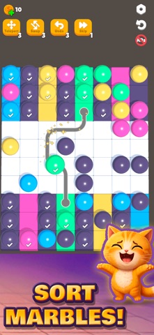 Marble Match: Color Ball Sort Screenshot 1 of 8