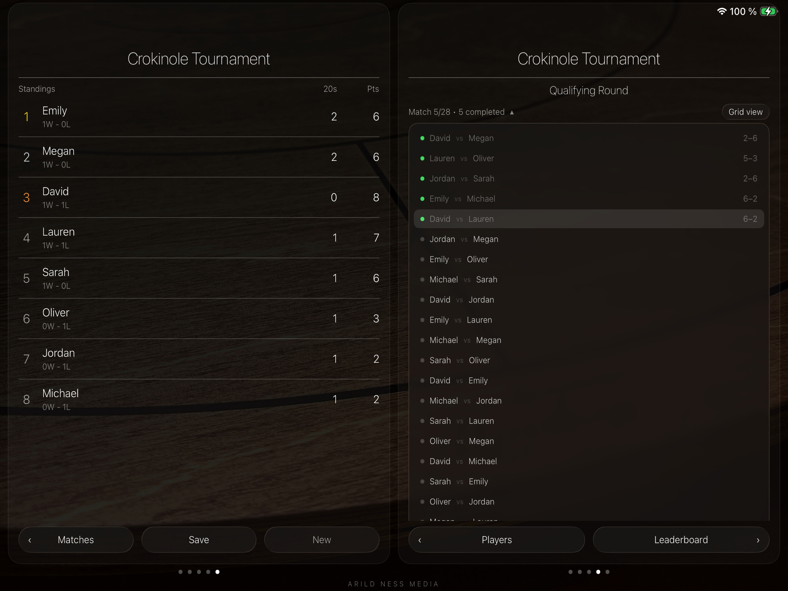 Crokinole Tournament screenshot 9