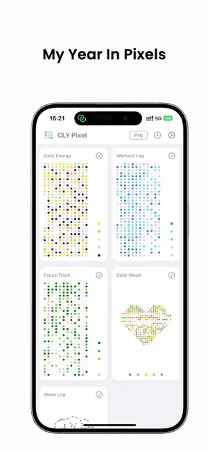 My Year in Pixels - CLY Pixel screenshot 1