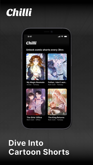 Chilli: Cartoon Shorts Screenshot