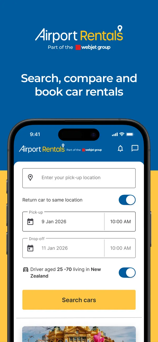 Screenshot #1 pour Airport Car Rental