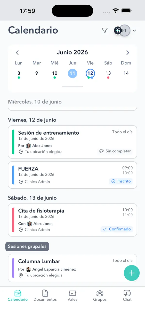 Screenshot #2 pour FisioKarma Go