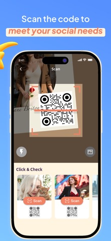 BlinkQR Reader-Scan,Create iPhone screenshot