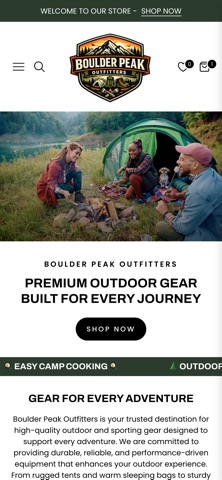 Boulder Peak Outfitters Screenshot 1 of 7