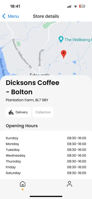 Dickson's Coffee screenshot 2