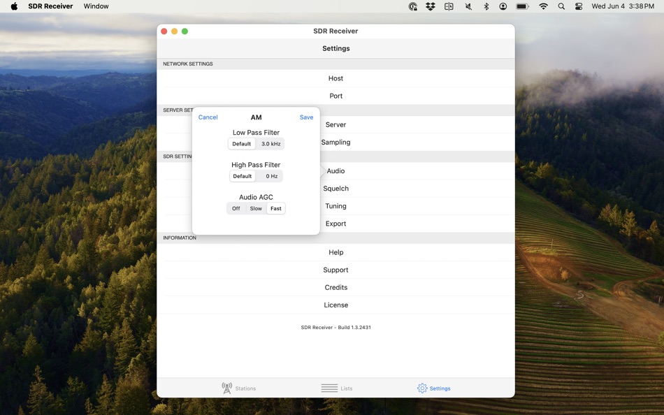#9. SDR Receiver (macOS) 由: Transition Technology Ventures, LLC