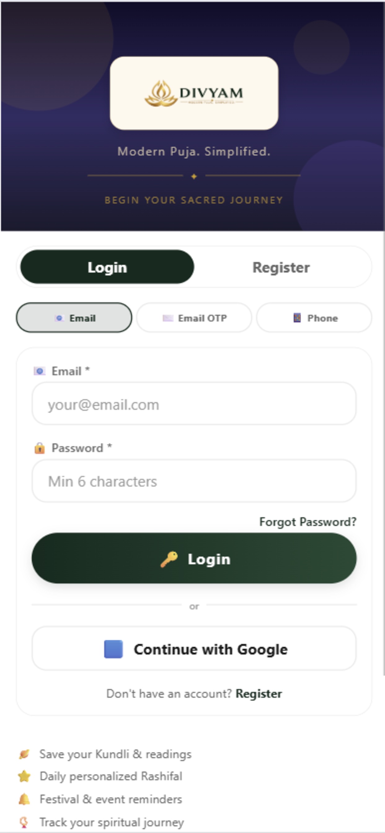 Screenshot 6 of DIVYAM.app