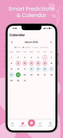 Cyla - Period & Cycle Tracker Screenshot 2 of 6
