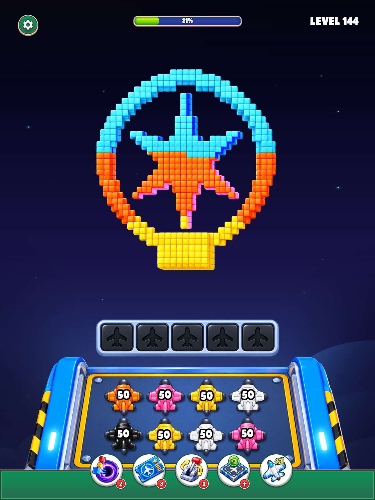 Screenshot 9 of Plane Blast: Cube Puzzle 3D