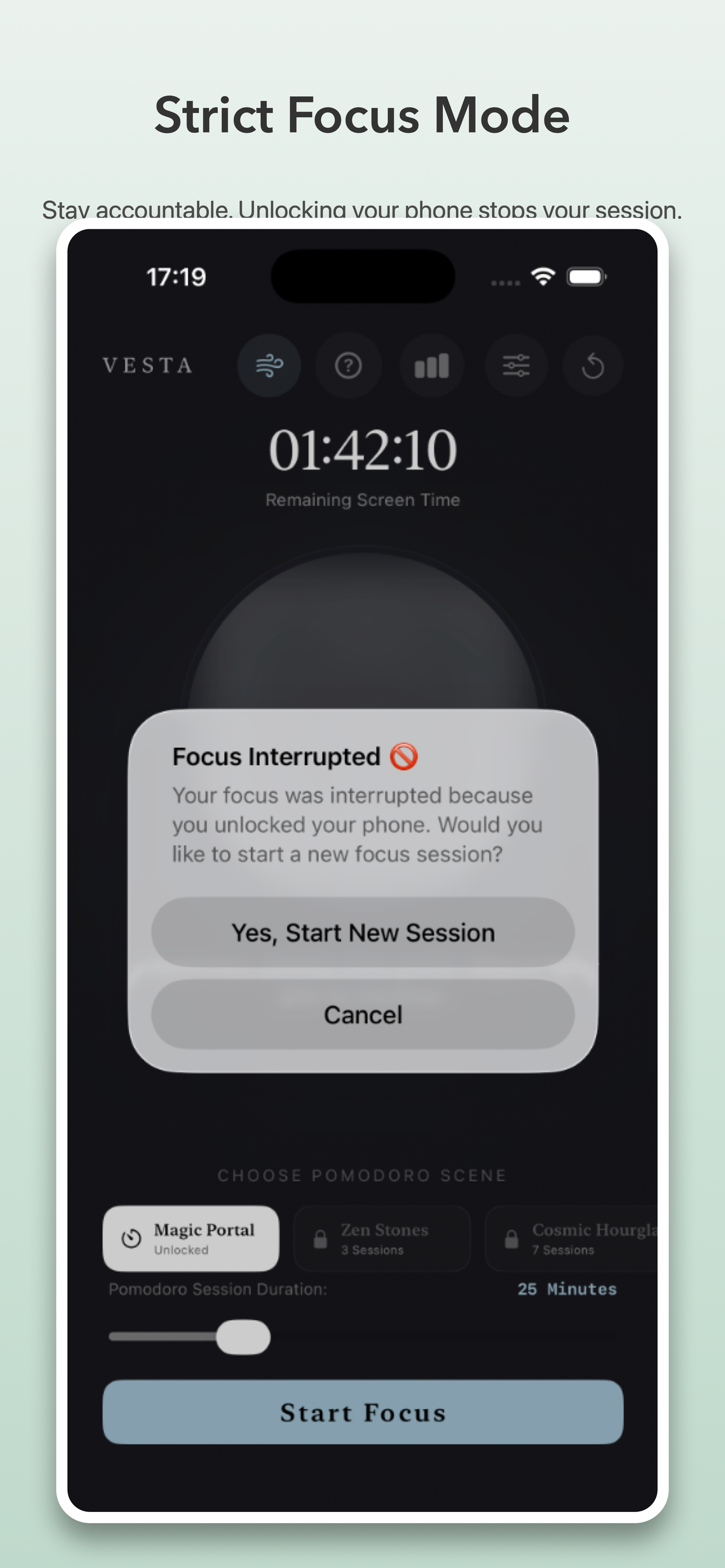 Vesta - Focus Art &Screen Time screenshot 10