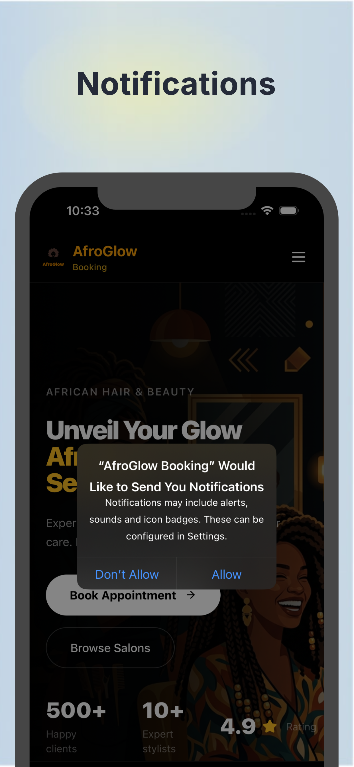 AfroGlow Booking
