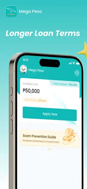 Mega Peso-PesoCash&Lending App iPhone screenshot 3