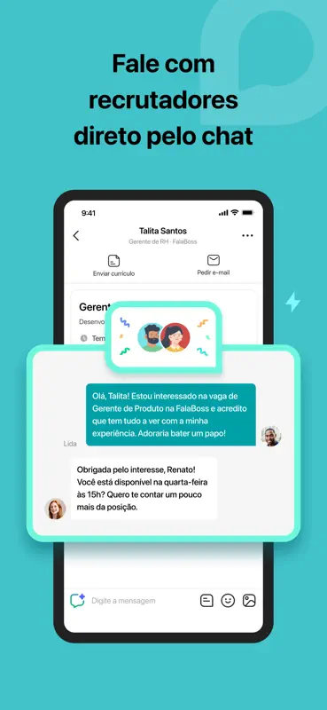 FalaBoss: Vagas por Chat screenshot 4 of 8
