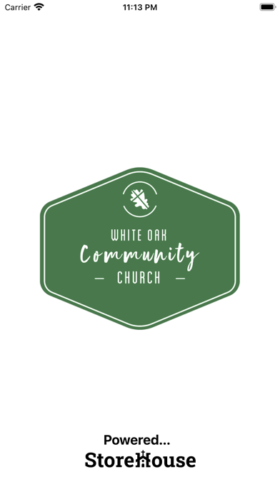 White Oak Community Church Screenshot