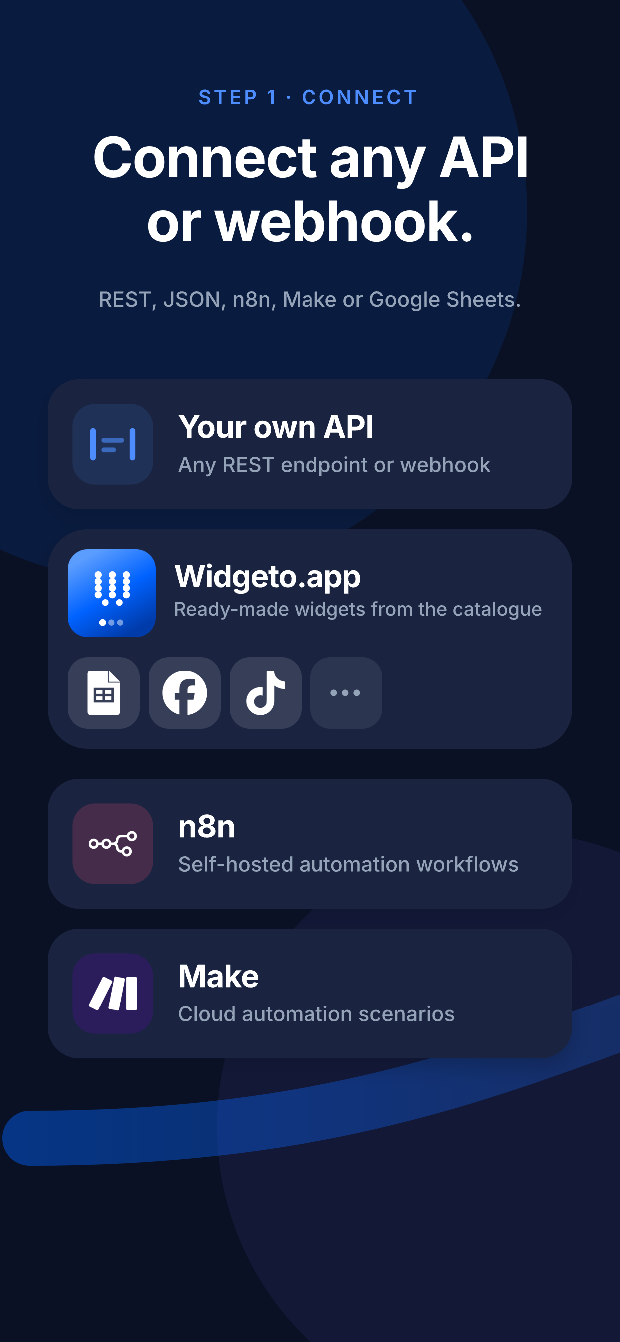 Widgeto (was API Widgets) screenshot 3