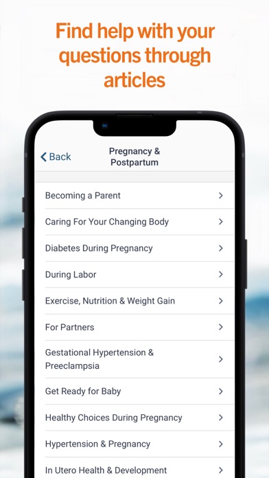 my baby. by Dignity Health Screenshot