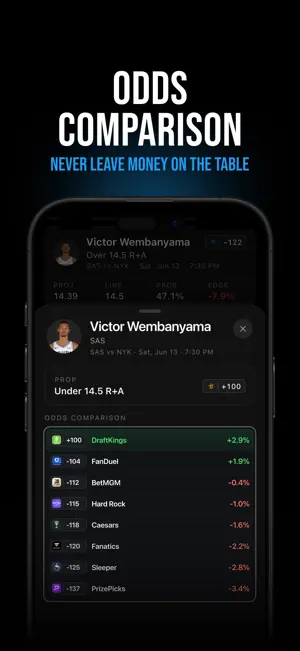 Toad Sports: Prop Pick Finder screenshot 4