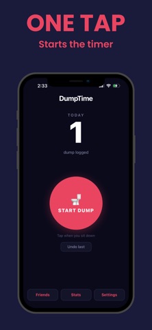 DumpTime screenshot
