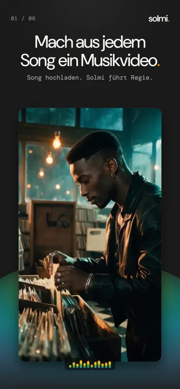 Solmi: AI Music Video Maker screenshot 1 of 6