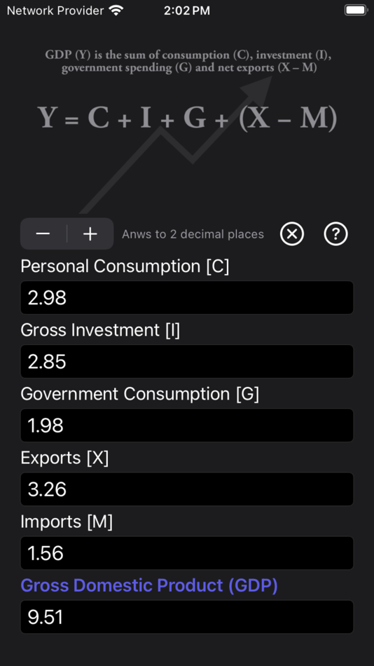#9. GDP Calculator (iOS) 由: Nitrio