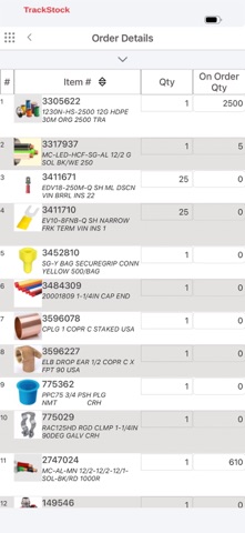 eTurns TrackStock screenshot