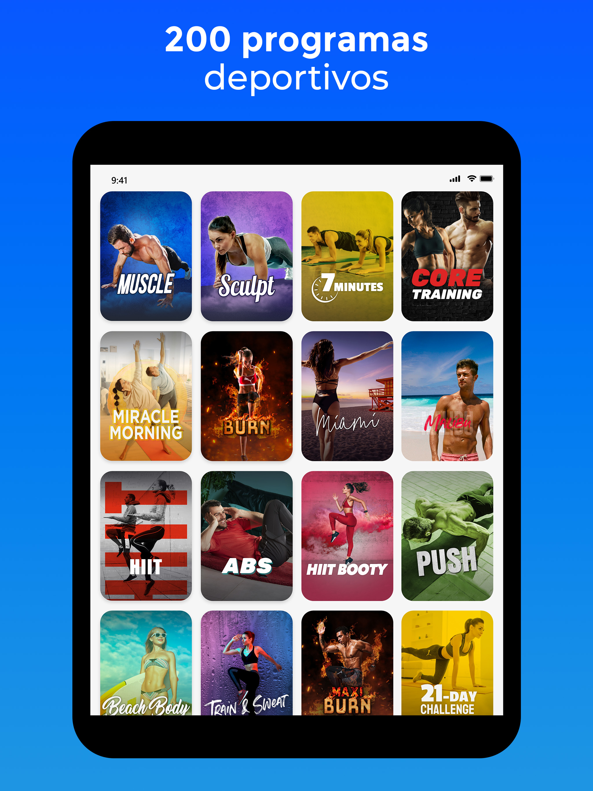 FizzUp: plan de entrenamientos