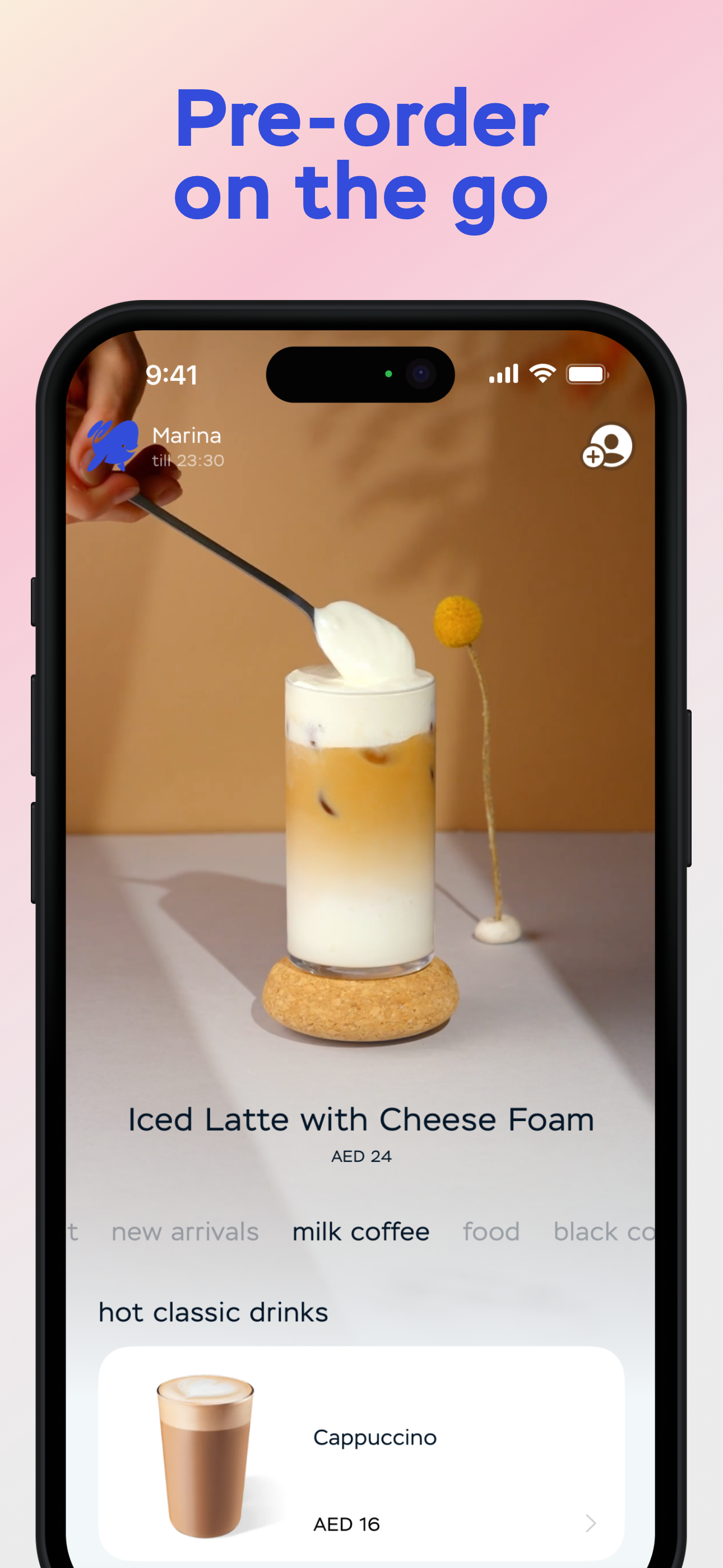 Drinkit — order your coffee
