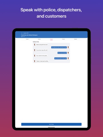 Lingo Driver iPad screenshot