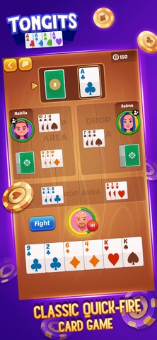 Tongits: Offline & Online Game iPhone screenshot