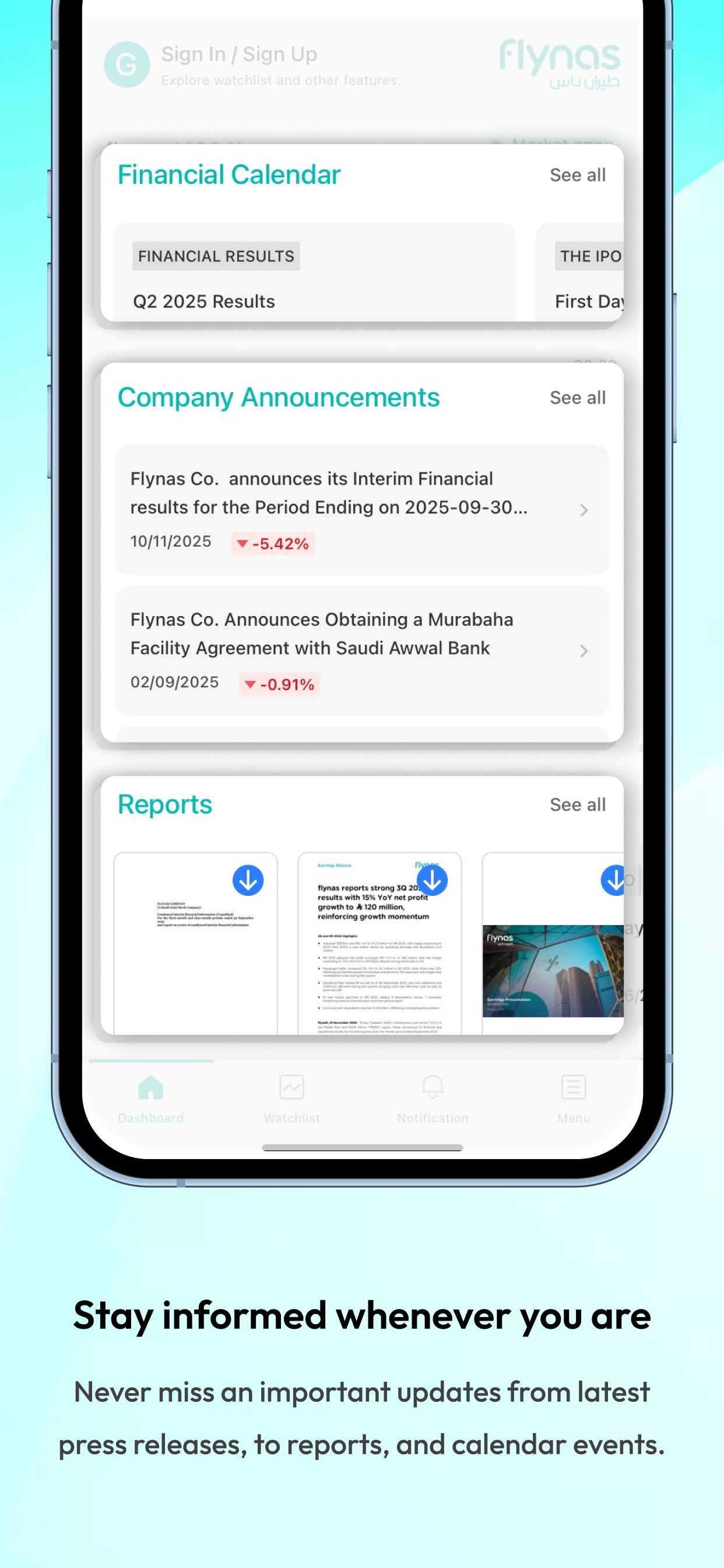 flynas Investor Relations