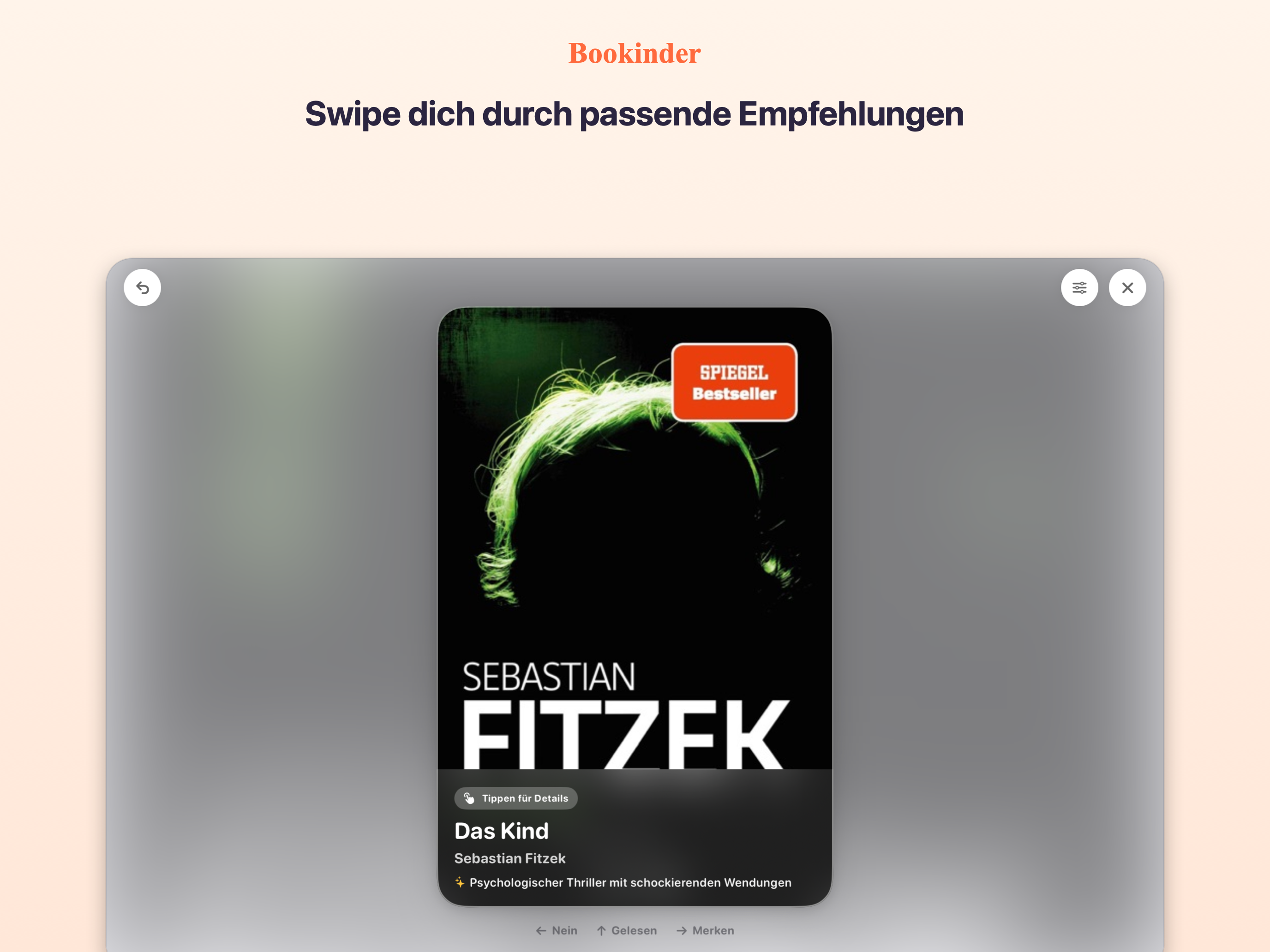 Bookinder: Buchempfehlungen screenshot 12