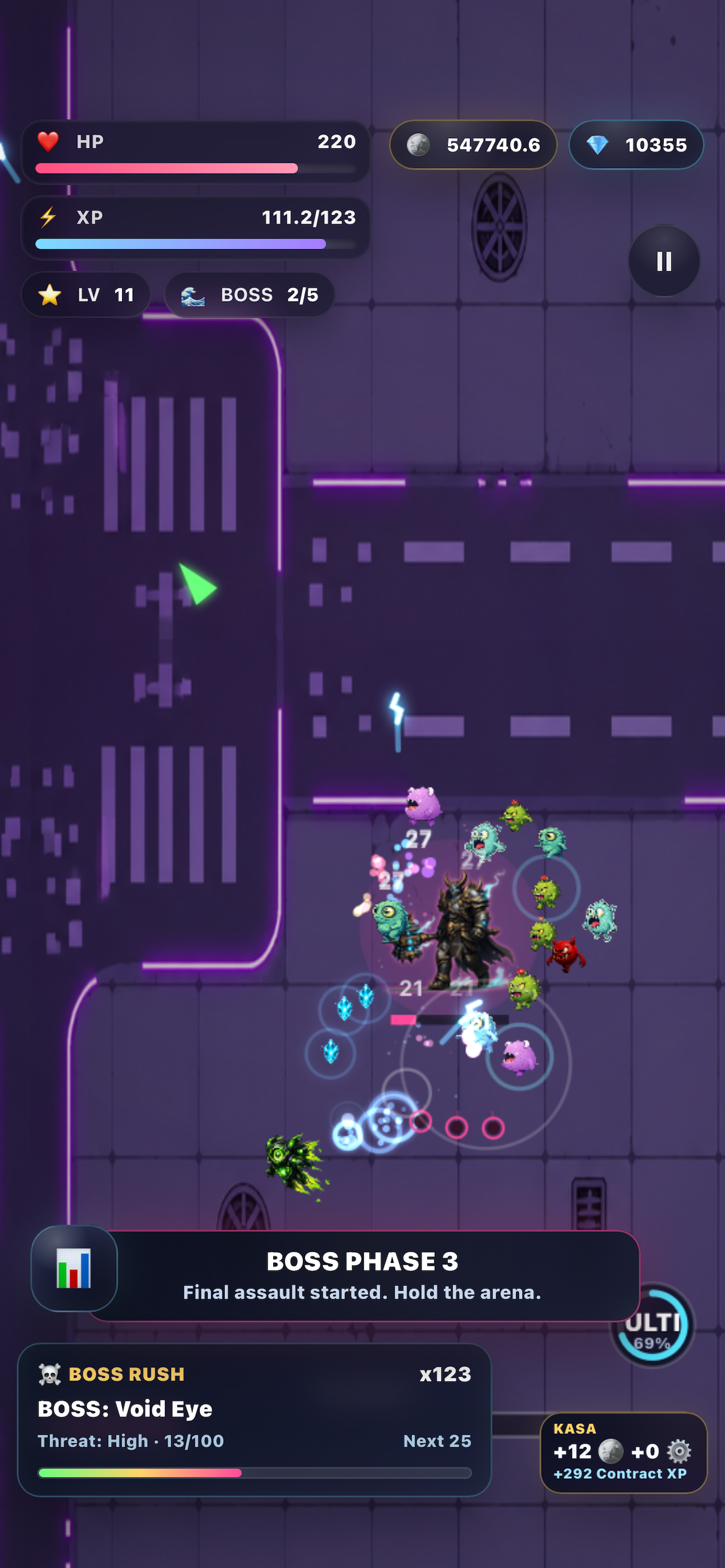 Neon Survivor Arena screenshot 9