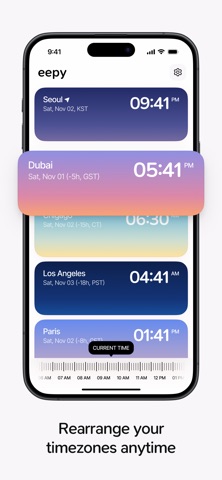 Eepy - Time Zone Converter Screenshot 2 of 5