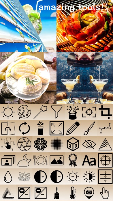 FoodieLens - Food Photo Editor Screenshot