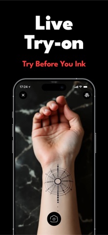 AI Tattoo Generator - TatGen iPhone screenshot
