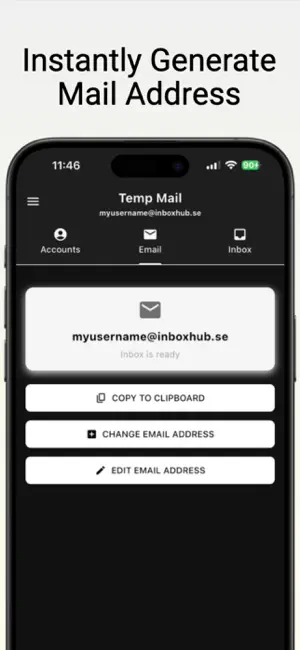 Temp Mail: Disposable Email screenshot 1