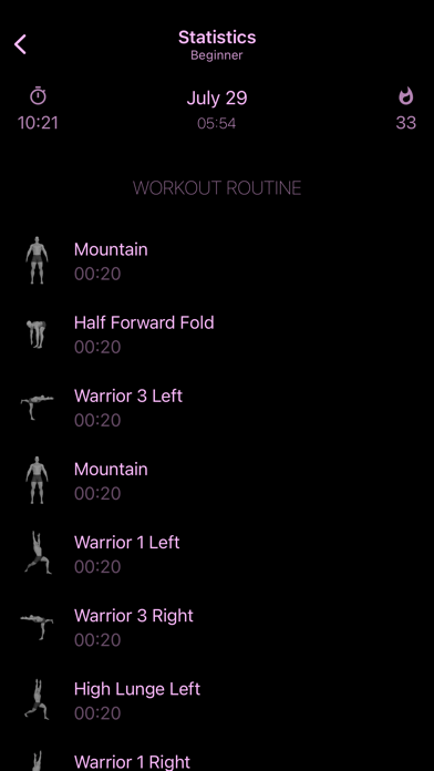 Yoga in 30 days Screenshot