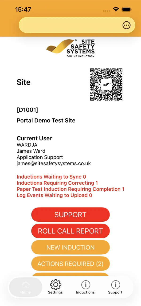 Screenshot #1 pour Induction Manager
