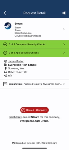 AutoElevate Notify screenshot