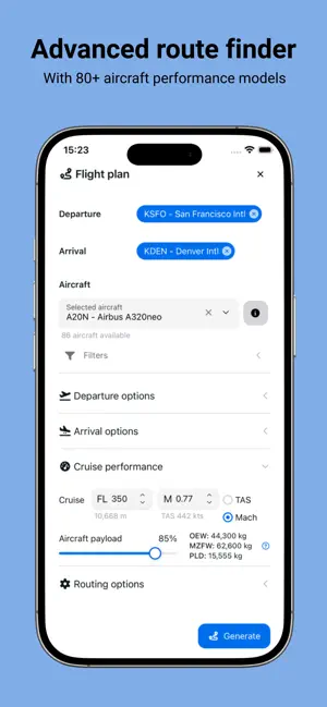 FlyCharts - Sim Flight Planner screenshot 2