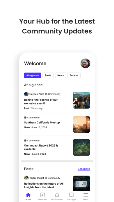 WLI Leaders Hub Screenshot