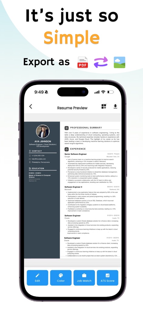 AI Resume Generator : ResAI - Business App | MWM