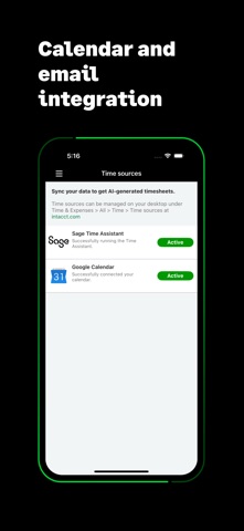 Sage Intelligent Time & Exp. Screenshot 4 of 8