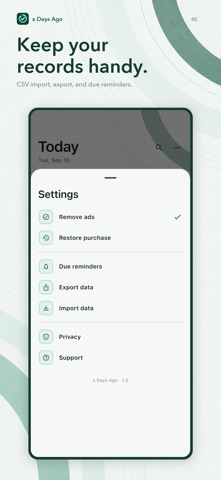 x Days Ago Screenshot 5 of 5