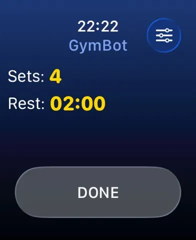 GymBot - Workout Timer screenshot 1