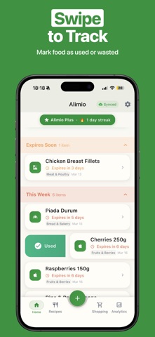 Alimio - AI Kitchen Companion screenshot