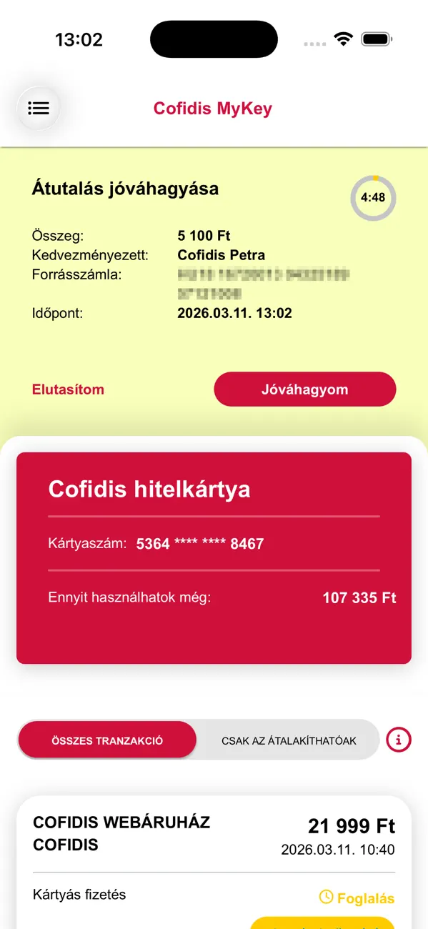 Screenshot #3 pour Cofidis MyKey