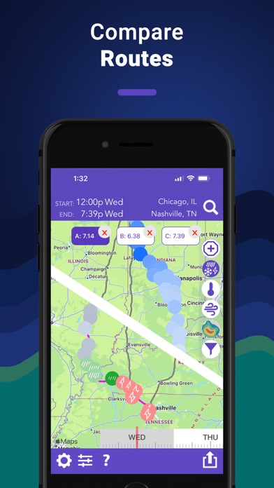 Drive Weather with CarPlay Screenshot